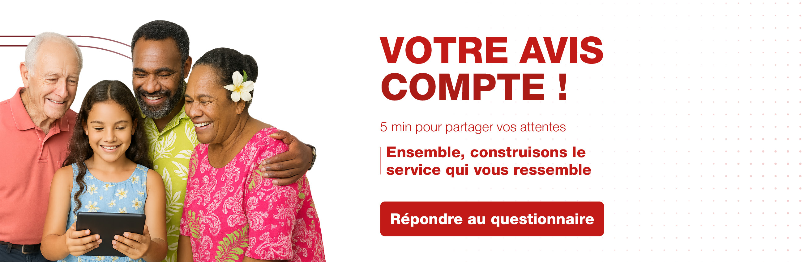 Avis de la clientèle sur les horaires d'ouverture